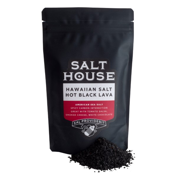 Salthouse Hawaiian Hot Black Lava Sea Salt