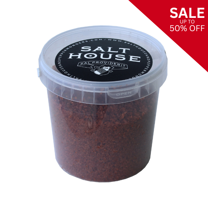 Salthouse Hawaiian Red Alaea Sea Salt 1kg tub