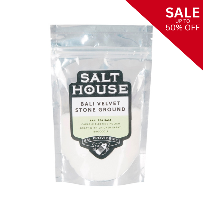 Salthouse Bali Velvet Stone Ground Sea Salt 200g