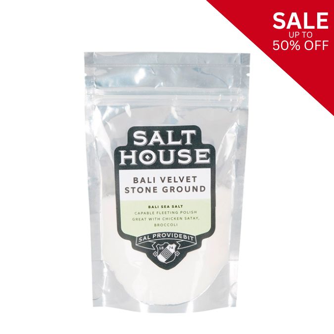 Salthouse Bali Velvet Stone Ground Sea Salt 200g