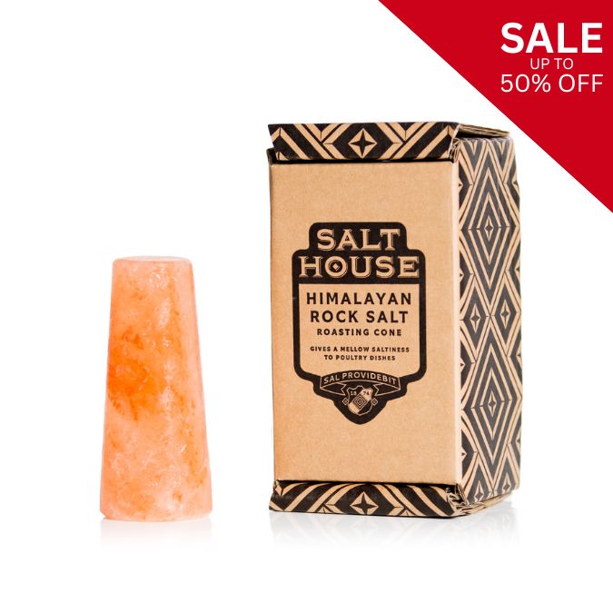 Himalayan Rock Salt Roasting Cone Gift